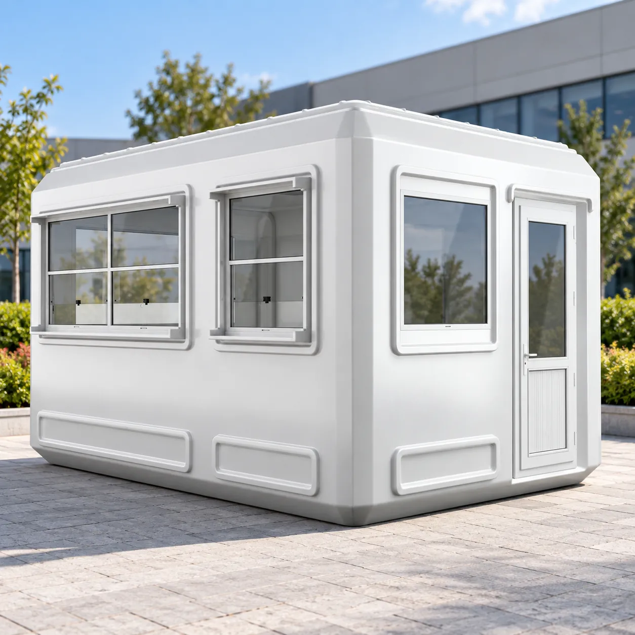 GRP Cabin 9ft × 9ft, 2.70 × 2.70 m